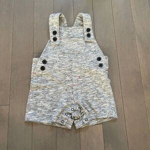 Gray Kids Overalls